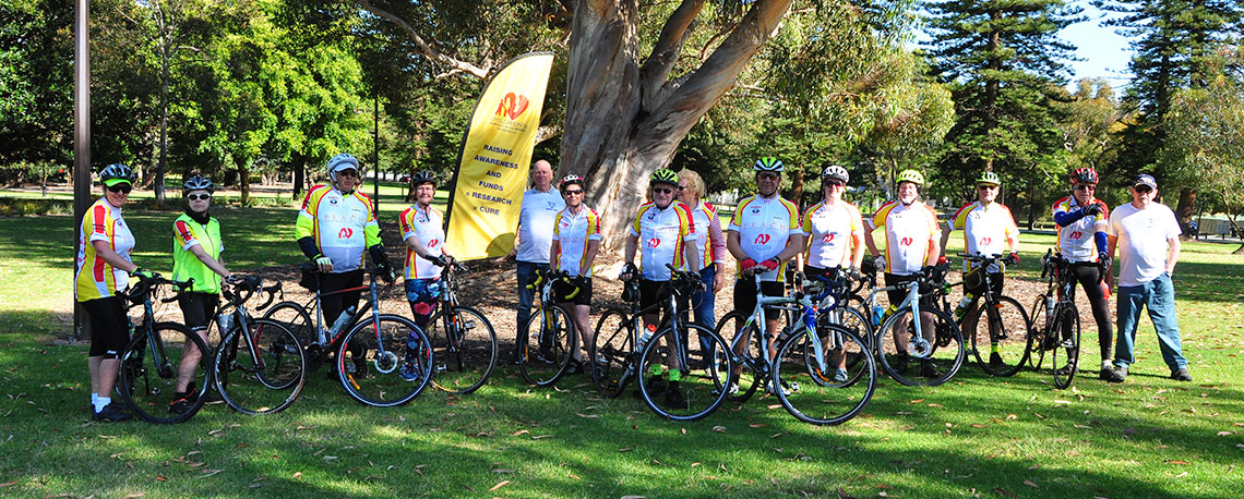 the south west bike trek is underway