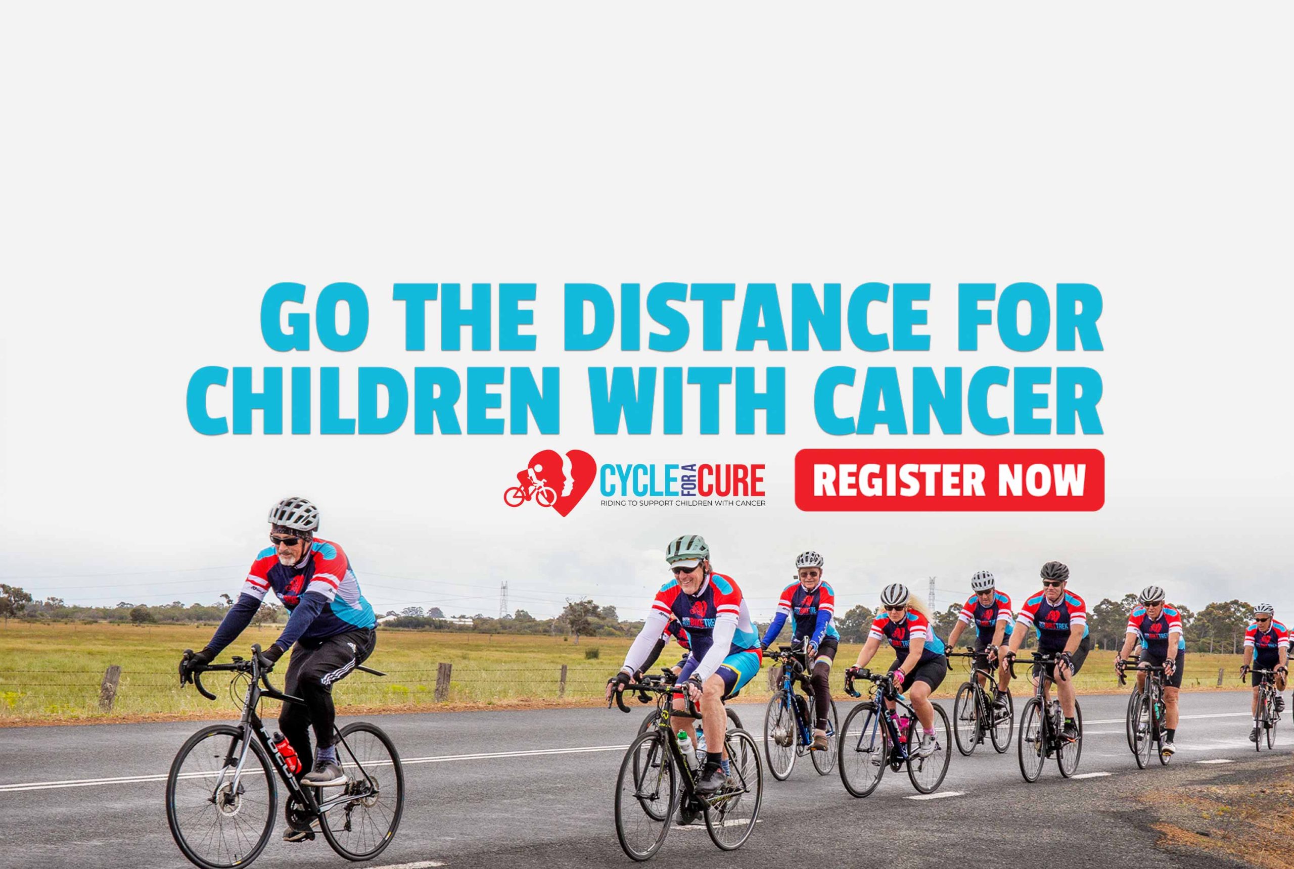 Go the distance for children with cancer — Register now