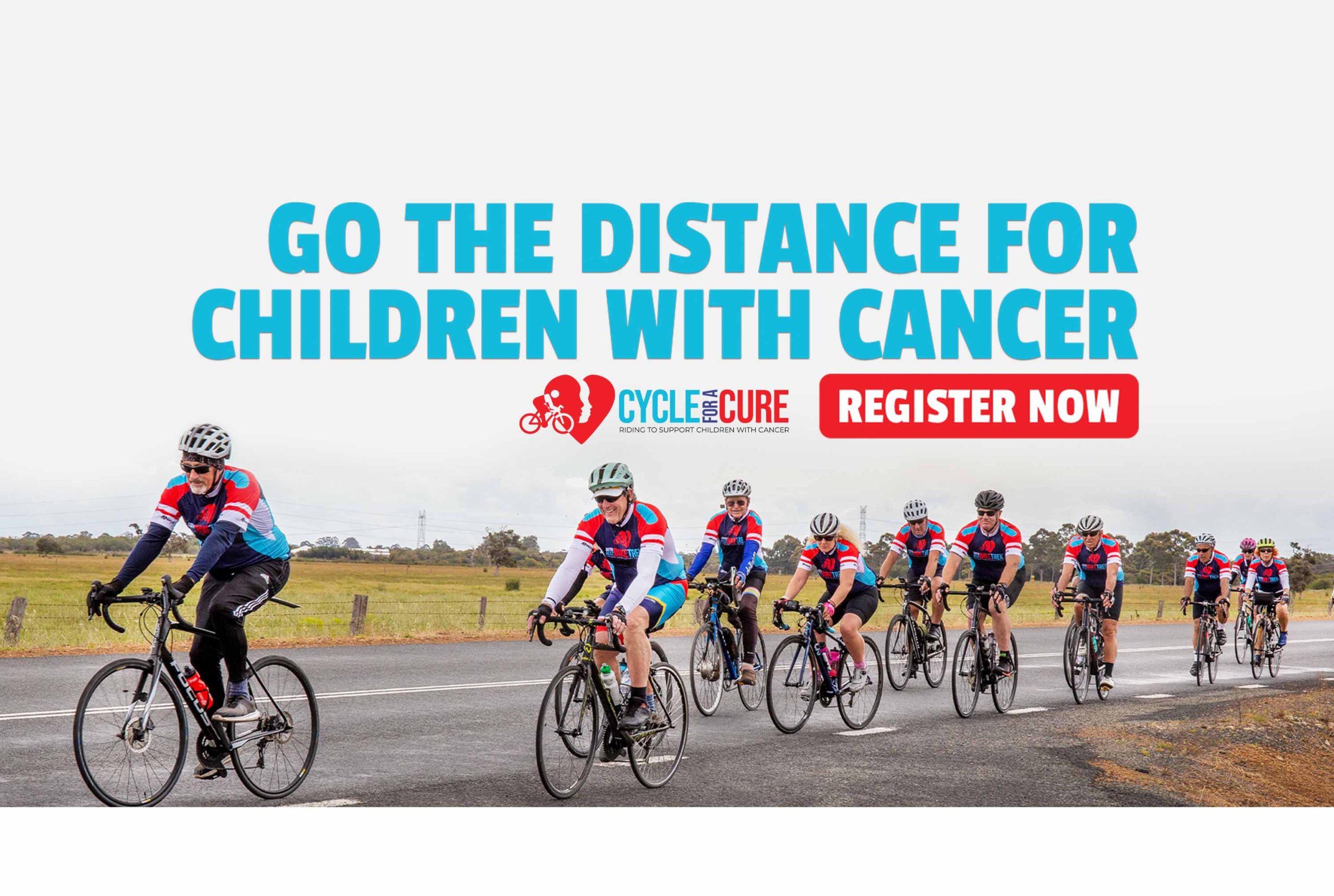Go the distance for children with cancer — Register now