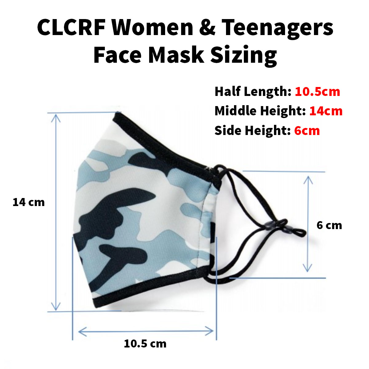 3 Layer Women's Face Mask - Image 4