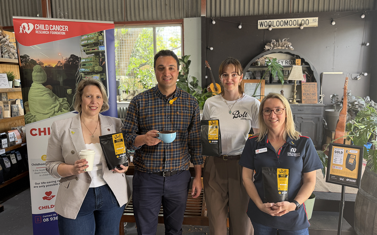 GOLD Launches at Bolt Coffee Roasters in Midland